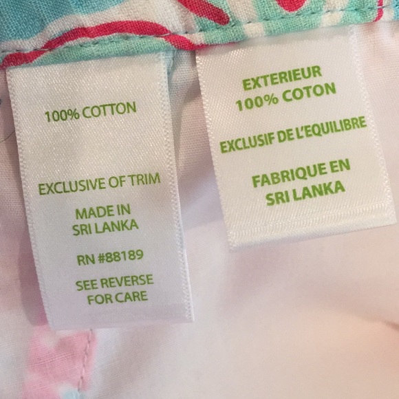 Lilly Pulitzer blue and pink shorts - Picture 4 of 4